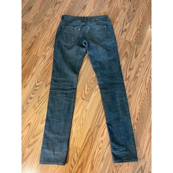 Designer Lace Up Jeans - Picture 4 of 4